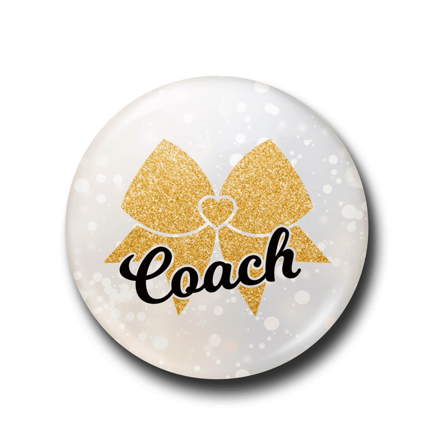 Coach I Love Cheer® Pin Badge - I Love Cheer®