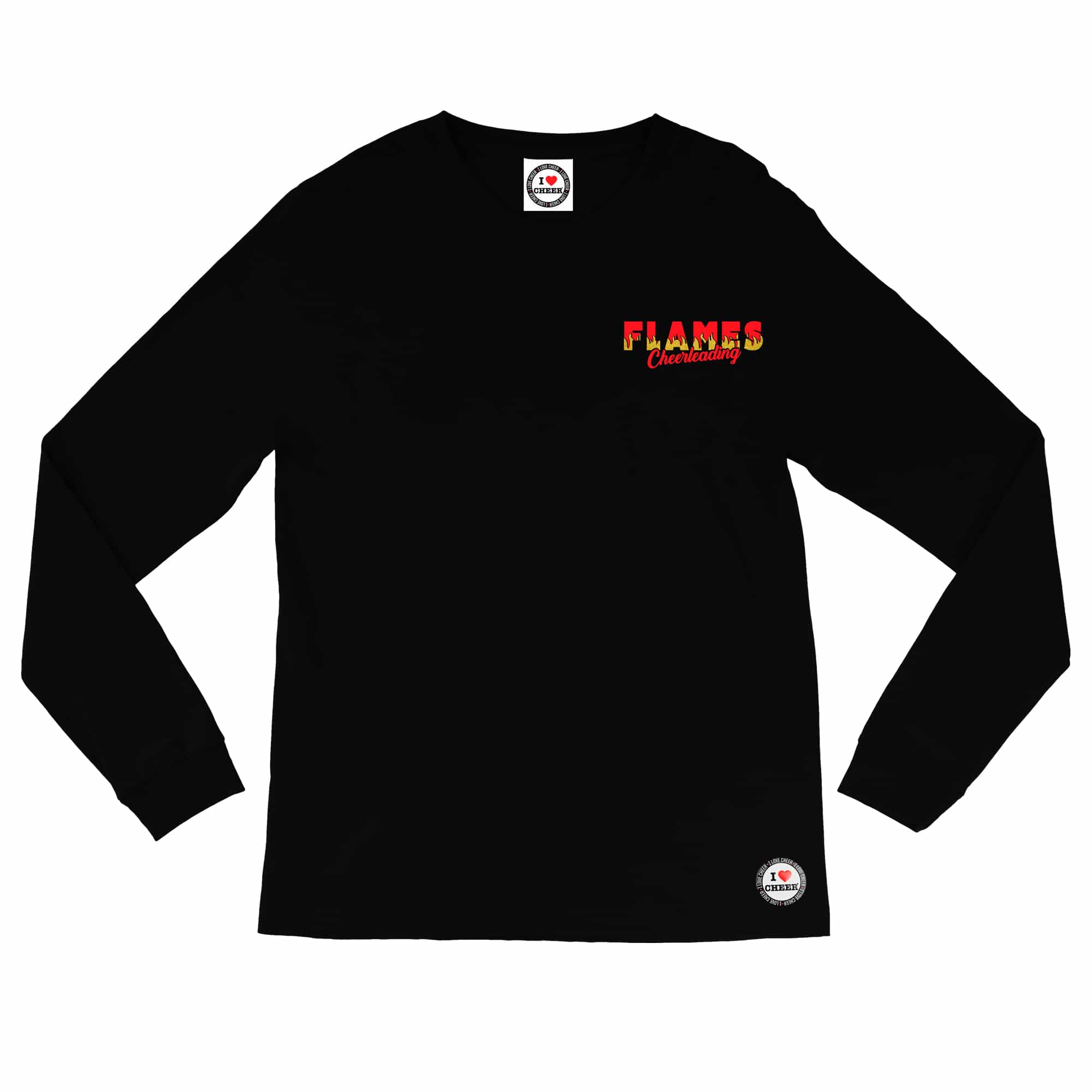 black flames jersey