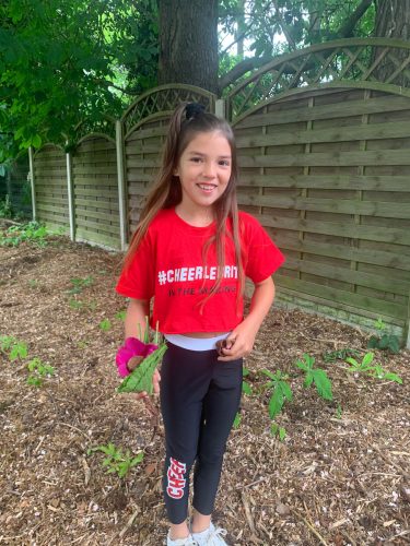Red #Cheerlebrity T-Shirt photo review