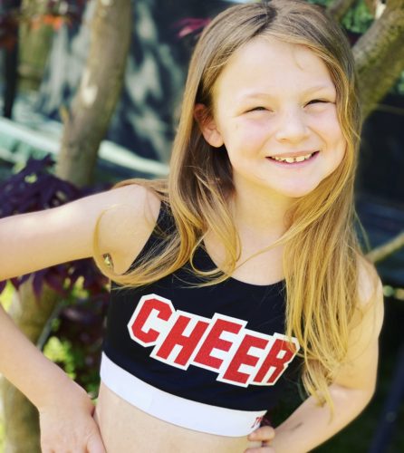 Cheer Inspired Crop Top photo review
