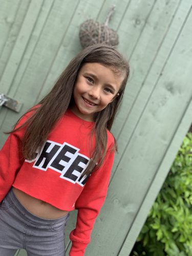Red Cheer Inspired Sweatshirt photo review